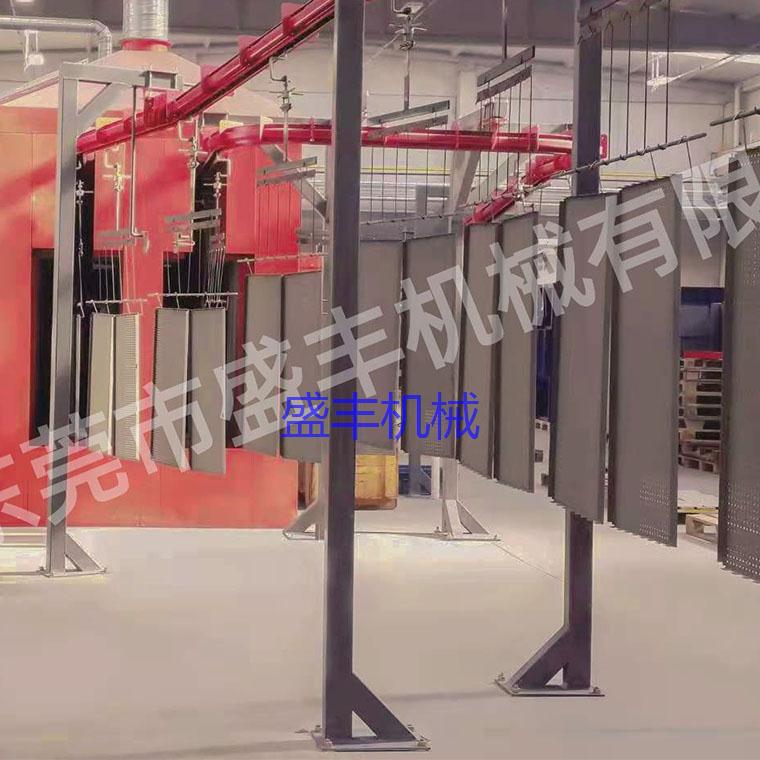 鎂合金建筑模板自動(dòng)噴粉機(jī)