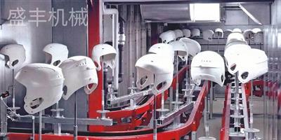 摩托車(chē)頭盔環(huán)形線噴漆步驟